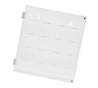 APLVFFZH Golf Ball Showcase, Holder for Club Display Stand, Storage Organizer for Collectibles, with Lid for 20 Ball