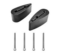 APLVFFZH Handlebar Riser Spacer Adapter Triathlon Adjustable Wedges Riser Set Handlebar Adjustment for Competition Training Triathletes, 20MM