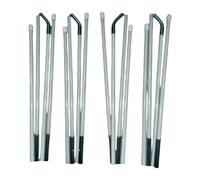 APLVFFZH Kids Tent Support Poles Play Tents Fiberglass Pole Set Support Rods Replacement Tent Pole Kit Lightweight Material Suitable for Princess, 4 Pieces