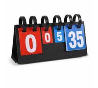 APLVFFZH Manual Waterproof Table Tennis, Includes Timeout Card, Direction Card, For Sports Training, PVC, Metal Construction, Mini Billiards Scoreboard (Medium Size Billiards)
