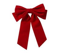 APLVFFZH New Year Hair Bow Costume for Cosplay Stage Performance Christmas, Without tassels