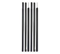 APLVFFZH Pack of 2 Tarp Poles, Canopy Poles, Tent Poles, Guy Poles with Stable Plug Connection And Non-slip Base for Secure Hold for Windbreak Walls