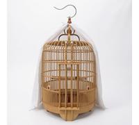 APLVFFZH Plant Fiber Handmade Cage, Components, Handwoven Bird Habitat, For Handcraft Collectors, Upgraded Basic Version (Full Set), size to 2