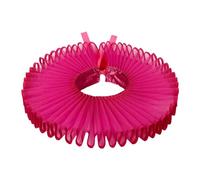 APLVFFZH Pleated Collars Collars for The Medieval Elizabethan Period, Rose