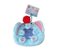 APLVFFZH Plush Keychain Earbuds Case Protect Cover Plush Doll Change Bag Bag Pendant, Blue