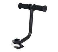 APLVFFZH Rear Seat Handle Armrest Children's Grab Handle Aluminum Alloy with Padded Rubber Pad Foldable And Quick Mounting for Family Rides, Quick Release Type