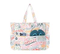 APLVFFZH Reusable Bag (for Women), for The Beach, Holidays and Picnics, C