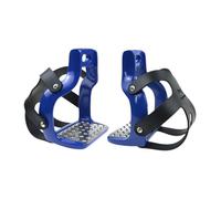 APLVFFZH Riding Stirrups for Endurance Riding, with Cover And Footrest, Riding Stirrups for The, Blue