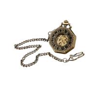 APLVFFZH Roman Numerals Scales Vintage Pocket Watch Gift Hanging on The Clothes for Fathers Day Birthday Wedding Graduation Holiday, Brown