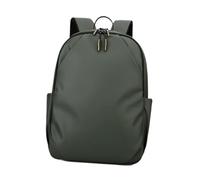 APLVFFZH Sleek Laptop Backpack for Business Professionals on The Go, Olive Green, Nylon