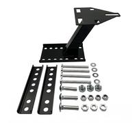 APLVFFZH Spare Tire Bracket Trailer Wheel Carrier Iron Support Structure with Mounting Hardware Angled Support Arm and Secure Positioning Suitable for Trucks and Trailers