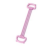 APLVFFZH Upper Body Exercise Tube for Chest and Back Stretching with Elastic Rope, Pink