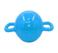 APLVFFZH Water-filled Kettlebell Fitness Ball with Scale Display And Adjustable Weight Double Handle for Strength Exercises PVC Material for He, Blue