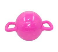 APLVFFZH Water-filled Kettlebell Fitness Ball with Scale Display And Adjustable Weight Double Handle for Strength Exercises PVC Material for He, Pink