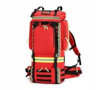 APLVFFZH Waterproof Large Capacity Emergency Backpack Modular Layout Oxford Cloth Tool Organizer Quick Access Suitable for, style to 1, Array, Red