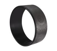 APLVFFZH Yoga Prop Wheel for Backbends and Stretching Exercises 32 cm, Black