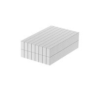 AplysiaTech Mini N52 Magnet Blocks - 6x3x1.5mm - 400 Pack, Small Strong Neodymium Bar Magnets, Powerful Rare Earth Magnets, Tiny Strong Neodymium Block Magnet for Crafts Kitchen DIY Tool Storage