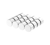 AplysiaTech N52-1/2 D x 3/8" H - 16 Pack, Powerful Rare Earth Magnets, Silver Super Strong Neodymium Disc Magnets for Fridge, Office, Building, Scientific, Crafts and DIY Magnet