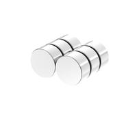 AplysiaTech N52-3/4" D x 3/8" H - 6 Pack, Very Powerful Rare Earth Magnets, Large Super Strong Neodymium Disc Magnets for Fridge, DIY, Building, Scientific, Craft, and Office Mighty Magnet