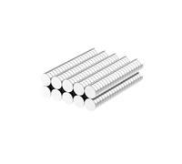 AplysiaTech N52-6x2mm Rare Earth Magnets-200 Pack, Strong Round Small Rare Earth Magnets, Mini Refrigerator Neodymium Magnets Disc for Whiteboard Locker Fridge Crafts Dry Erase Board Cabinets