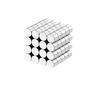 AplysiaTech Rare Earth Magnet Disc, N52-1/4" D x 3/16" H - 80Pack, Super Strong Mighty Neodymium Round Magnets for DIY, Building, Scientific, Craft, and Office Mini Strong Refrigerator Magnet
