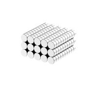 AplysiaTech Small Refrigerator Magnets, N42-1/4" D x 1/8" H - 150 Pack, Rare Earth Fridge Magnet, Super Strong Mini Neodymium Round Magnets for DIY,Building,Scientific,Craft, and Office Magnet