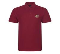 Apm Apparel Horse Racing Embroidered Mens Polo Shirt - Embroidery Racing Horses The Races Men's Polo (UK, Alpha, M, Regular, Regular, Maroon)