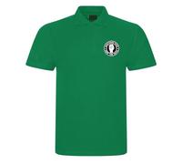 Apm Apparel Northern Soul Keep The Faith Men's Polo Shirt Ska Mod Casual (UK, Alpha, M, Regular, Regular, Irish Green)