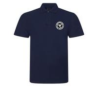 Apm Apparel Northern Soul Vinyl Record Records Keep The Faith Men's Polo Shirt Ska Mod Casual (UK, Alpha, M, Regular, Regular, Navy)
