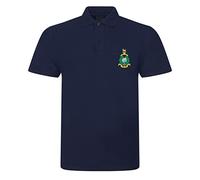Apm Apparel Royal Marines Commando Insignia Mens Polo Shirt British Army Military (UK, Alpha, L, Regular, Regular, Navy)
