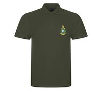 Apm Apparel Royal Marines Commando Insignia Mens Polo Shirt British Army Military (UK, Alpha, L, Regular, Regular, Military Green)