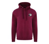 Apm Apparel Ska Man Rude Boy Two Tone Embroidered Hoodie - Northern Soul Keep the Faith Ska Mod Casual Hooded Sweatshirt Embroidery (UK, Alpha, 3XL, Regular, Regular, Maroon)