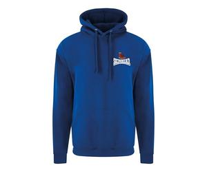 Apm Apparel Skinhead Docs Boots Embroidered Hoodie - British Skin Head Hooded Sweatshirt Embroidery (UK, Alpha, 3XL, Regular, Regular, Royal)