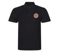 Apm Apparel Wigan Casino Northern Soul Keep The Faith Men's Polo Shirt Ska Mod Casual (UK, Alpha, S, Regular, Regular, Black)