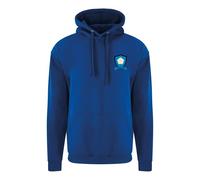 Apm Apparel Yorkshire County Embroidered Hoodie - Hooded Sweatshirt Sports Casual Cricket Your County Embroidery (UK, Alpha, L, Regular, Regular, Royal)