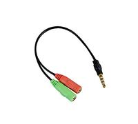 APM France Jack Adaptor 3.5 mm/Microphone + Stereo Headset Male/Female