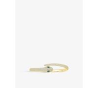 Apm Monaco Womens Yellow Gold Serpent 18ct Gold-plated Metal and Cubic Zirconia Cuff S