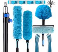 APMOLAR 25 Foot High Reach 7-to-18ft Long Duster for High Ceilings Fan Cleaner with Sturdy Lightweight Extension Pole