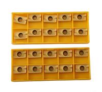 APMT1604 PDER Inserts 20PCS Carbide Indexable Milling and Turning Inserts for BAP400R High-Durability for CNC Cutting Tools with Tight Tolerances