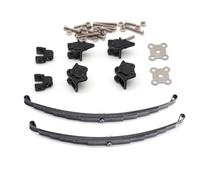 APMXQWIL Compatible With 1/24 RC Trailer Dump Truck DIY Model Upgrade Parts Modification Spare Replacement Accessories Metal Front Suspension RC Car Parts