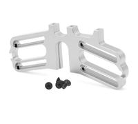 APMXQWIL Compatible With Arrma For Infraction For Limitless For Felony 6S For BLX 1/7 RC Car Upgrade Parts Metal Dual Motor Mount Holder RC Car Accessories(Silver)