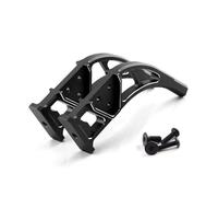 APMXQWIL Compatible With Arrma For Infraction For Limitless For Felony 6S For BLX 1/7 RC Car Upgrade Parts Metal Diffuser Supports Rear Wing Frame RC Car Accessories(Black)