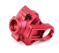 APMXQWIL Compatible With Arrma For KRATON For Granite For Outcast For SENTON 3S For BLX 1/10 RC Car Upgrade Parts Metal Differential Cover Yoke Set RC Car Parts(Red)