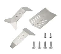 APMXQWIL Compatible With Arrma Nero 6S Big For Rock AR106017 1/8 Remote Control Car Upgrades Parts Stainless Steel For Chassis RC Car Accessories