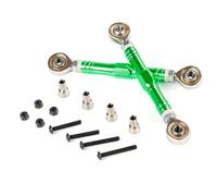 APMXQWIL Compatible With HPI For KM For ROVAN For BAJA 5B 5T 5SC SS 1/5 Rc Car Parts Accessories CNC Metal Tie Pull Rod Set RC Car Parts