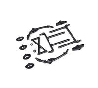 APMXQWIL Compatible With HPI For ROFUN For BAHA For ROVAN For KM For BAJA 5T 5SC 1/5 RC Car Parts Car Shell Body Front Rear Support Mount Set RC Car Parts