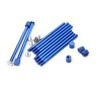 APMXQWIL Compatible With SCX10 For Slash For Arrma For Senton For HuanQi 1/7 1/8 RC Crawler Car Parts Accessories Metal Wheel Tires Rack RC Car Parts