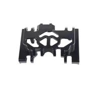 APMXQWIL Compatible With Traxxas For TRX4 For Defender For Bronco For Blazer G500 1/10 RC Crawler Car Upgrade Parts Aluminum Gearbox Mount Base RC Car Parts(Black)
