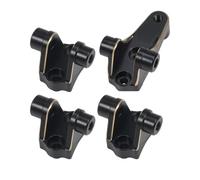 APMXQWIL Compatible With TRX4 For Bronco For Defender 1/10 RC Crawler Car Parts Brass Link Mounts Front Rear Axle Suspension Mounting Set RC Car Parts