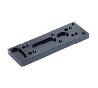 APMXQWIL For Axial For SCX10 D90 1/10 Metal Great Transfer Case Gearbox Transmission Mount Fixing Plate Replacement RC Car 1/14 Truck Upgrade Parts RC Car Parts(Fixing Plate)